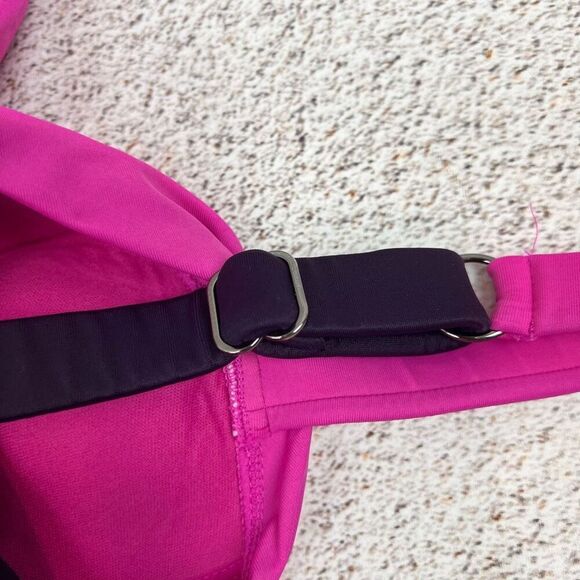 Aqua Green Women's Pink Ombre Sweetheart One Piece Swimsuit Size 6 - Picture 8 of 10